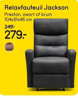 Leen Bakker Relaxfauteuil Jackson aanbieding