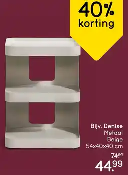 Leen Bakker Denise Metaal Beige aanbieding