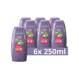Bol.com Andrélon Conditioner - Kokos Care - verrijkt met kokosolie en kokosmelk - 6 x 250 ml aanbieding