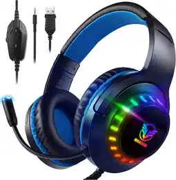 Amazon Pacrate H-11 Headset Gaming Headset (Zwart Geel) aanbieding