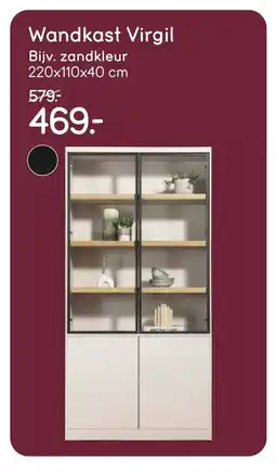 Leen Bakker Wandkast Virgil aanbieding