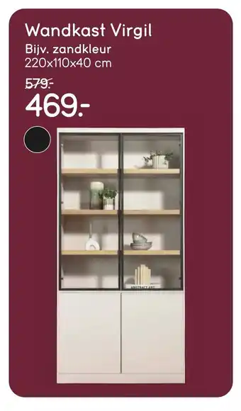Leen Bakker Wandkast Virgil aanbieding