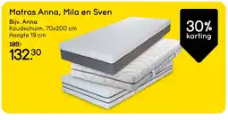 Leen Bakker Matras Anna, Mila en Sven aanbieding