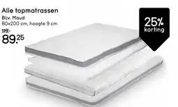 Leen Bakker Alle topmatrassen aanbieding