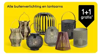Leen Bakker Alle buitenverlichting en lantaarns aanbieding