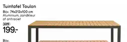 Leen Bakker Tuintafel Toulon aanbieding
