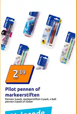 Action Pilot pennen of markeerstiften aanbieding