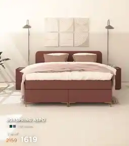 TotaalBED Boxspring Leon vlak aanbieding