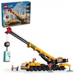 Intertoys LEGO CITY gele mobiele bouwkraan 60409 aanbieding