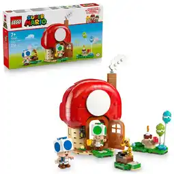 Intertoys LEGO Super Mario Toads huisfeestje 72041 aanbieding