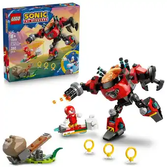 Intertoys LEGO Sonic the Hedgehog Knuckles vs. Dr. Eggman Egg Crusher mecha 77005 aanbieding