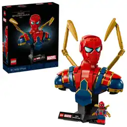 Intertoys LEGO Marvel Iron Spider-Man buste 76326 aanbieding