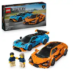 Intertoys LEGO Speed Champions Lamborghini Revuelto en Huracán STO 77238 aanbieding