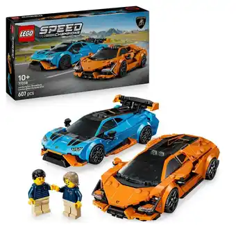 Intertoys LEGO Speed Champions Lamborghini Revuelto en Huracán STO 77238 aanbieding