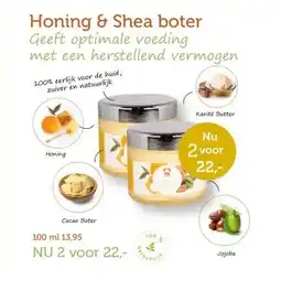 De Rode Pilaren Honing & Shea boter aanbieding