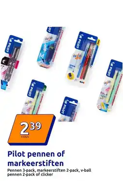 Action Pilot pennen of markeerstiften aanbieding