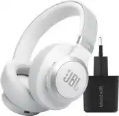 Coolblue JBL Live 770NC Wit + BlueBuilt Quick Charge Oplader met Usb aanbieding