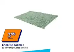 Action Chenille badmat aanbieding