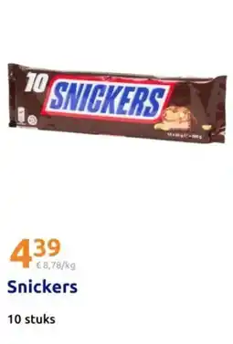 Action Snickers aanbieding