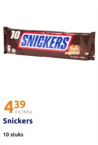 Action Snickers aanbieding