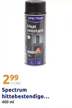 Action Spectrum hittebestendige aanbieding