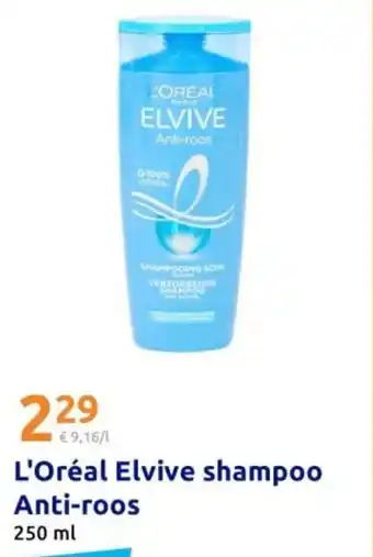 Action L'Oréal Elvive shampoo Anti roos aanbieding