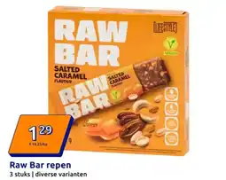 Action Raw Bar repen aanbieding