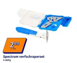 Action Spectrum verfschraperset aanbieding