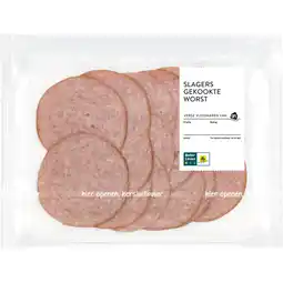 Albert Heijn AH Slagers gekookte worst aanbieding