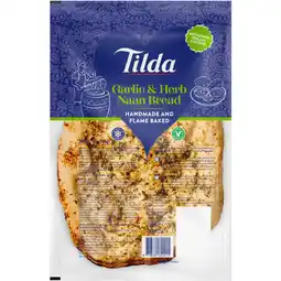 Albert Heijn Tilda Naanbrood knoflook koriander aanbieding