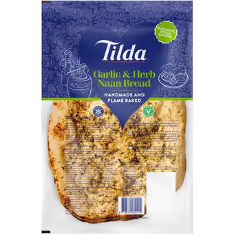 Albert Heijn Tilda Naanbrood knoflook koriander aanbieding