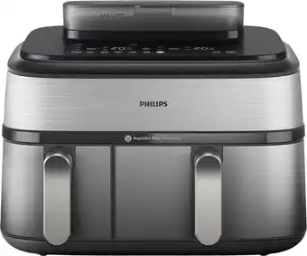 Coolblue Philips 5000 Series Dual Basket NA555/00 aanbieding