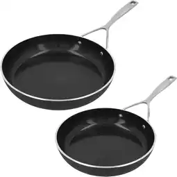Coolblue Demeyere Alu Industry 3 Ceraforce Koekenpannenset 24 + 28 cm aanbieding