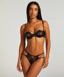Hunkemoller Hunkemöller Brazilian Belladonna Zwart aanbieding