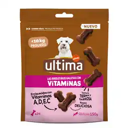 Zooplus Dubbelpak: 14x150g Ultima Vitamine Biscuits Mini hondensnacks aanbieding