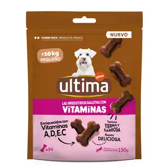 Zooplus Dubbelpak: 14x150g Ultima Vitamine Biscuits Mini hondensnacks aanbieding