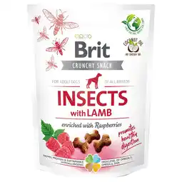 Zooplus 3x200g Brit Care Crunchy Crackers Insecten, Lam & Frambozen Hondensnacks aanbieding
