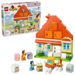 Intertoys LEGO DUPLO Bluey huis van Bluey en haar familie met geheugenspel 10459 aanbieding