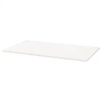 IKEA Trottén wit bureaublad. Melamine, plat, eenvoudig ontwerp aanbieding