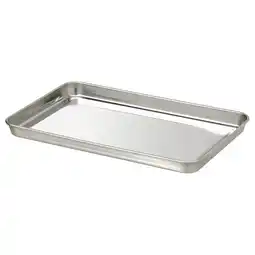 IKEA Zilveren metalen schotel grilltider rand aanbieding