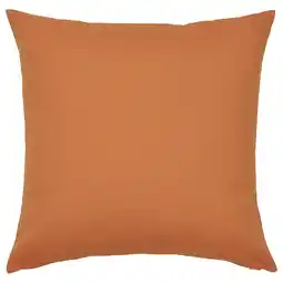 IKEA Hjäterö vierkant kussen, oranje. Getextureerde hoes met ritssluiting, gerecycled polyester aanbieding