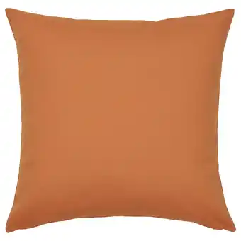 IKEA Hjäterö vierkant kussen, oranje. Getextureerde hoes met ritssluiting, gerecycled polyester aanbieding