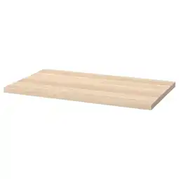 IKEA Linnmon eiken tafelblad, rechthoekig, voorgeboord aanbieding