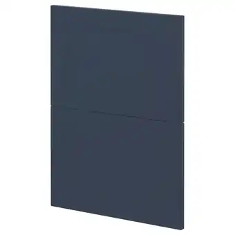 IKEA Blauw metod keukenkastfront met glad, rechthoekig ontwerp aanbieding