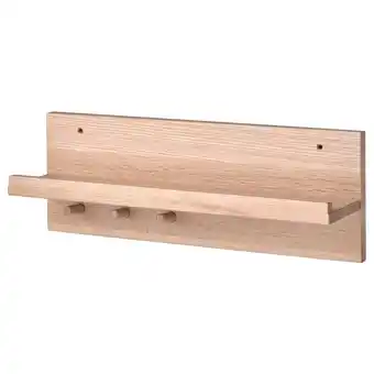 IKEA HÄstviskare kapstok: licht hout, plank, haken, eenvoudig ontwerp aanbieding