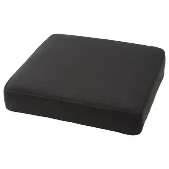 IKEA JÄrpÖn kussenhoes - donkergrijs, vierkant, gewatteerd, ritssluiting aanbieding