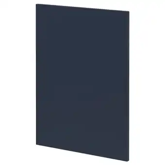 IKEA Metod keukenkastdeur in blauw, plat, vierkant, met afwerking in kunststoffolie aanbieding