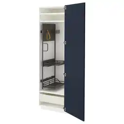IKEA Grijze metod keukenkast met verstelbare planken en uittrekbare lade, modern design aanbieding