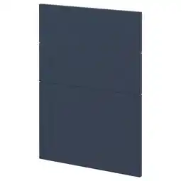 IKEA Donkerblauwe keukenkastfronten, strak en rechthoekig, in moderne stijl aanbieding