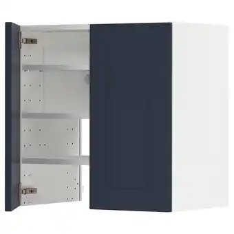 IKEA Blauwe keukenkast, 3 planken aanbieding